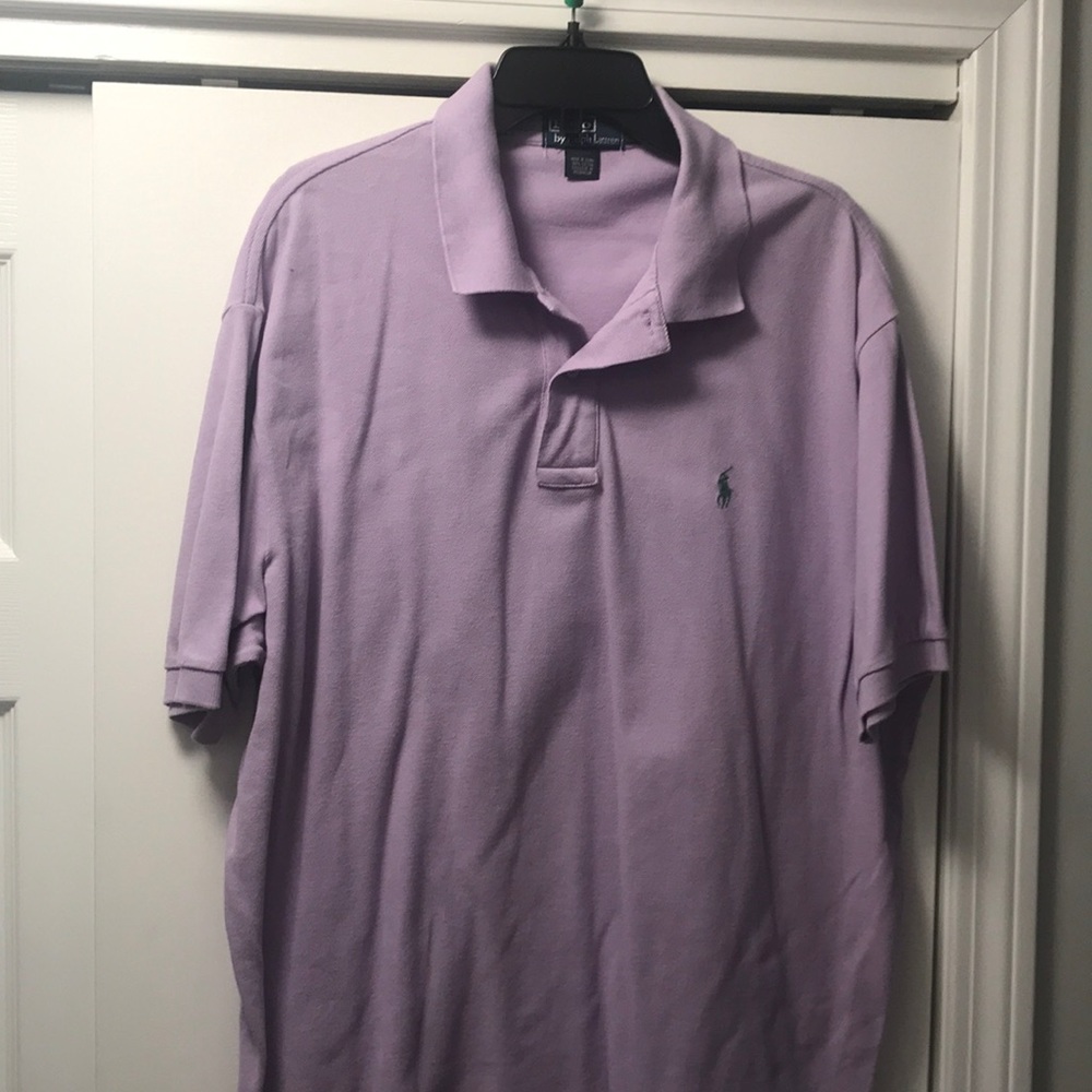 Ralph Lauren Polo Shirt Rare LiLac color XL